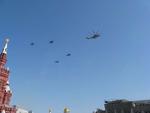 Воздушные войска над Красной площадью